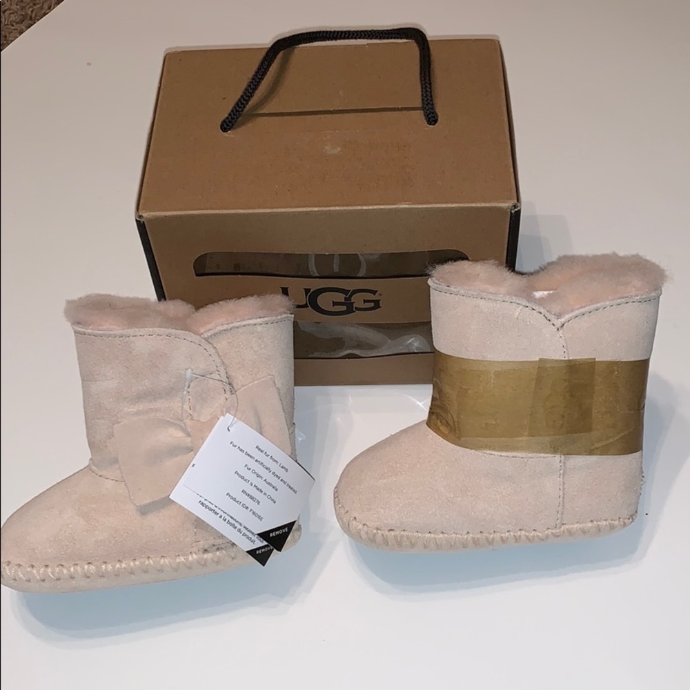 Ugg cabby infant booties size 2/3